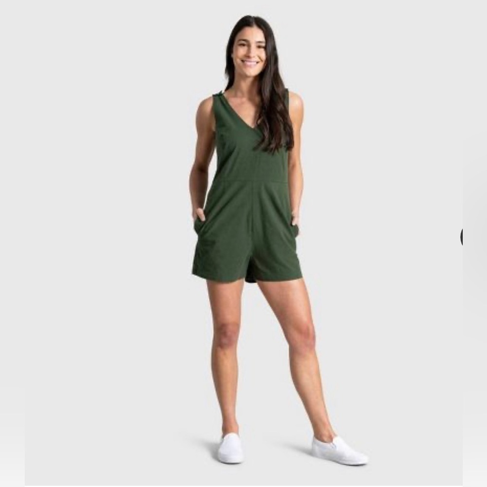 Women's Organic V-Neck Romper - Impact United By Blue - M - Picture 2 of 14